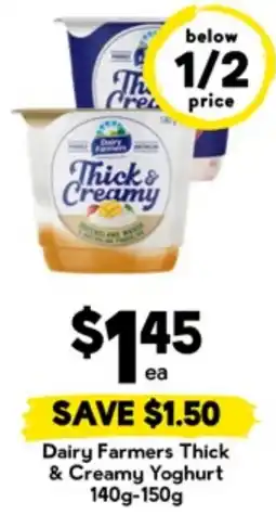 Drakes Dairy Farmers Thick & Creamy Yoghurt offer