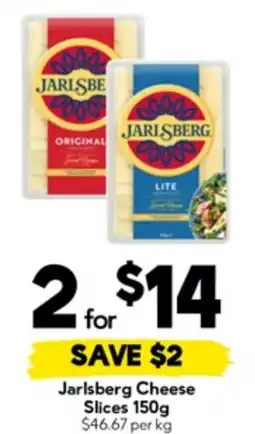 Drakes Jarlsberg cheese slices offer