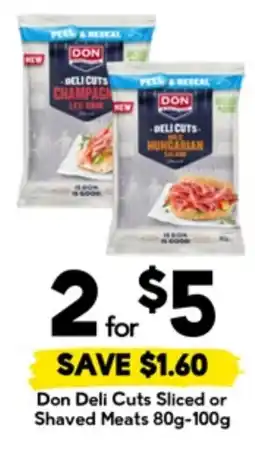 Drakes Don Deli Cuts Sliced or Shaved Meats offer