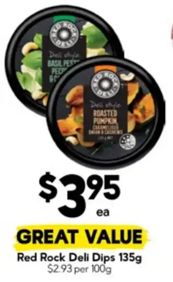 Drakes Red rock deli dips offer