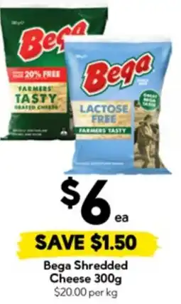 Drakes Bega shredded cheese offer