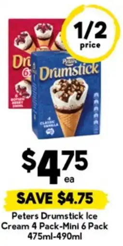 Drakes Peters Drumstick Ice Cream offer
