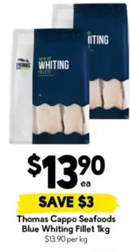 Drakes Thomas Cappo Seafoods Blue Whiting Fillet offer