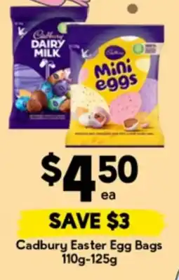 Drakes Cadbury Easter Egg Bags x offer