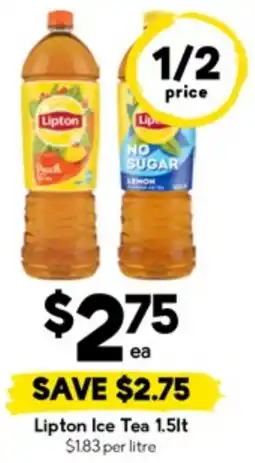 Drakes Lipton ice tea offer