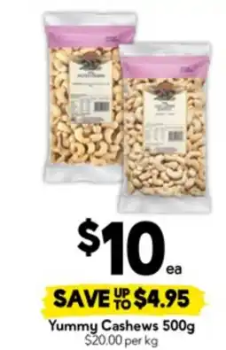 Drakes Yummy Cashews offer