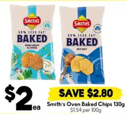 Drakes Smith's oven baked chips offer