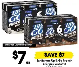 Drakes Sanitarium Up & Go Protein Energize offer