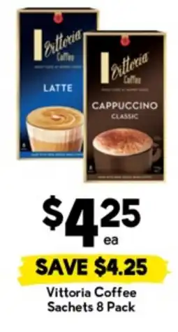 Drakes Vittoria Coffee Sachets offer
