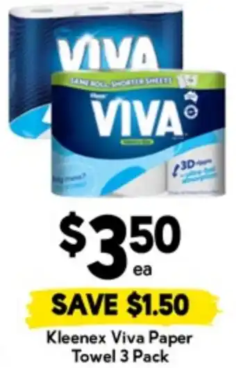 Drakes Kleenex Viva Paper Towel offer