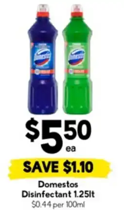 Drakes Domestos disinfectant offer