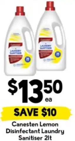 Drakes Canesten Lemon Disinfectant Laundry Sanitiser offer
