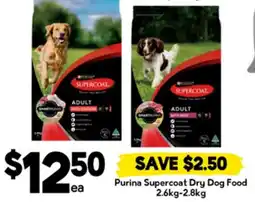 Drakes Purina Supercoat Dry Dog Food offer
