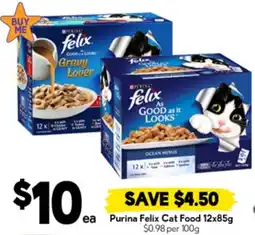 Drakes Purina felix cat food offer