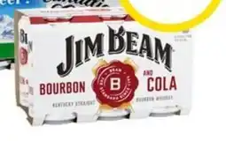 Drakes jim Beam 4.8% Cans offer