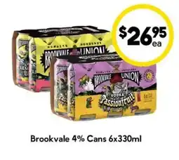 Drakes Brookvale 4% Cans offer