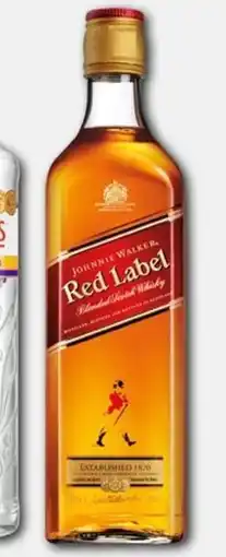Drakes Johnnie Walker Red Whisky offer