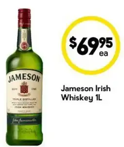 Drakes Jameson Irish Whiskey offer