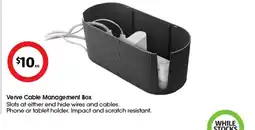 Coles Verve Cable Management Box offer
