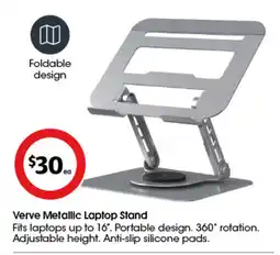 Coles Verve Metallic Laptop Stand offer