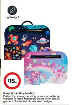 Coles Bump Kids Activity Lap Tray offer