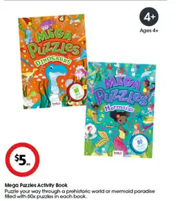Coles Mega Puzzles Activity Book offer
