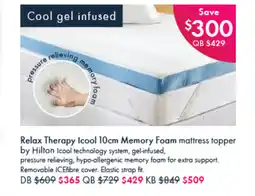 Pillow Talk Relax therapy icool offer