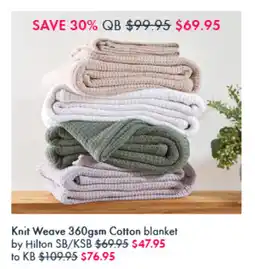 Pillow Talk Knit weave offer