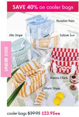 Pillow Talk Cooler bags offer