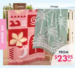 Pillow Talk Camino & mirage palm vintage velour offer