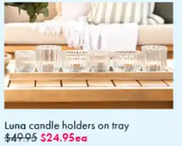 Pillow Talk Luna candle holders offer