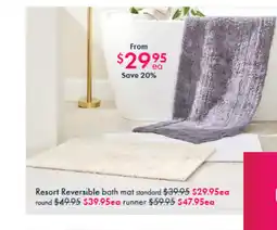 Pillow Talk Resort reversible bath offer