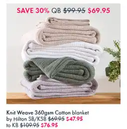 Pillow Talk Knit weave offer