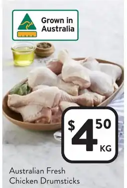 Foodworks Australian Fresh Chicken Drumsticks offer