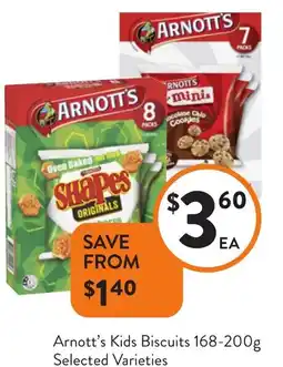 Foodworks Arnott's Kids Biscuits offer