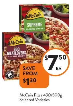 Foodworks McCain Pizza offer