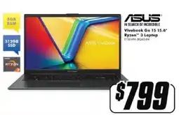 The Good Guys Vivobook Go 15 15.6" Ryzen 3 Laptop offer