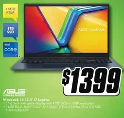 The Good Guys Vivobook 15 15.6" 17 Laptop offer
