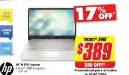 The Good Guys 14" N150 Laptop offer