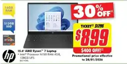 The Good Guys 15.6" AMD Ryzen 7 Laptop offer