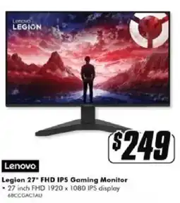 The Good Guys Legion 27" FHD IPS Gaming Monitor offer