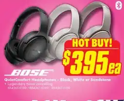 The Good Guys QuietComfort Headphones - Black, White or Sandstone offer