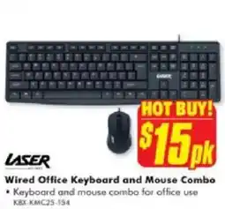 The Good Guys Wired Office Keyboard and Mouse Combo offer