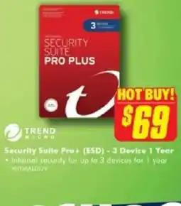 The Good Guys Security Suite Pro+ (ESD) - 3 Device 1 Year offer