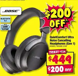 JB Hi-Fi QuietComfort Ultra Noise Cancelling Headphones (Gen 1) offer