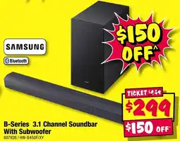 JB Hi-Fi B-Series 3.1 Channel Soundbar With Subwoofer offer