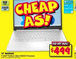 JB Hi-Fi 14" Notebook offer