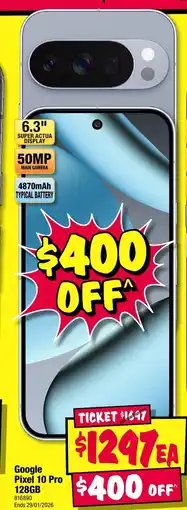 JB Hi-Fi Google pixel 10 pro offer