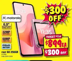 JB Hi-Fi Motorola razr 60 offer