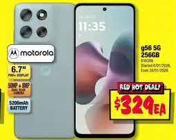 JB Hi-Fi Motorola g56 offer